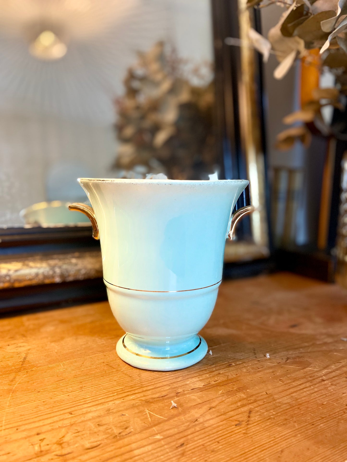 Paire de vases en céramique Boch Frères - vers 1930.