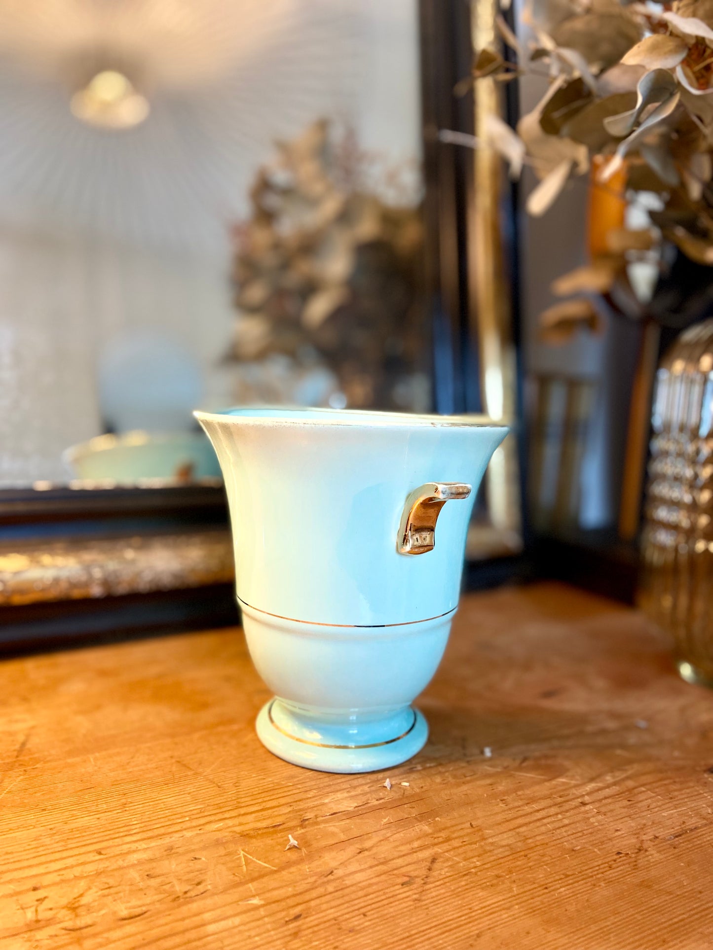 Paire de vases en céramique Boch Frères - vers 1930.