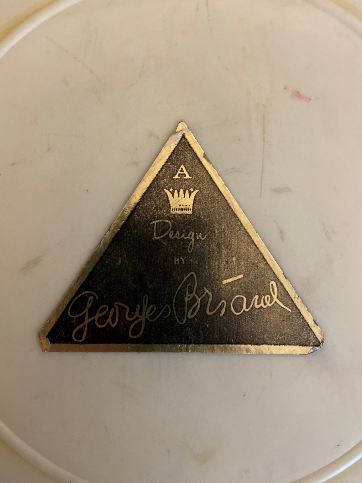 Seau à glace en vinyle Georges Briard - vers 1970.