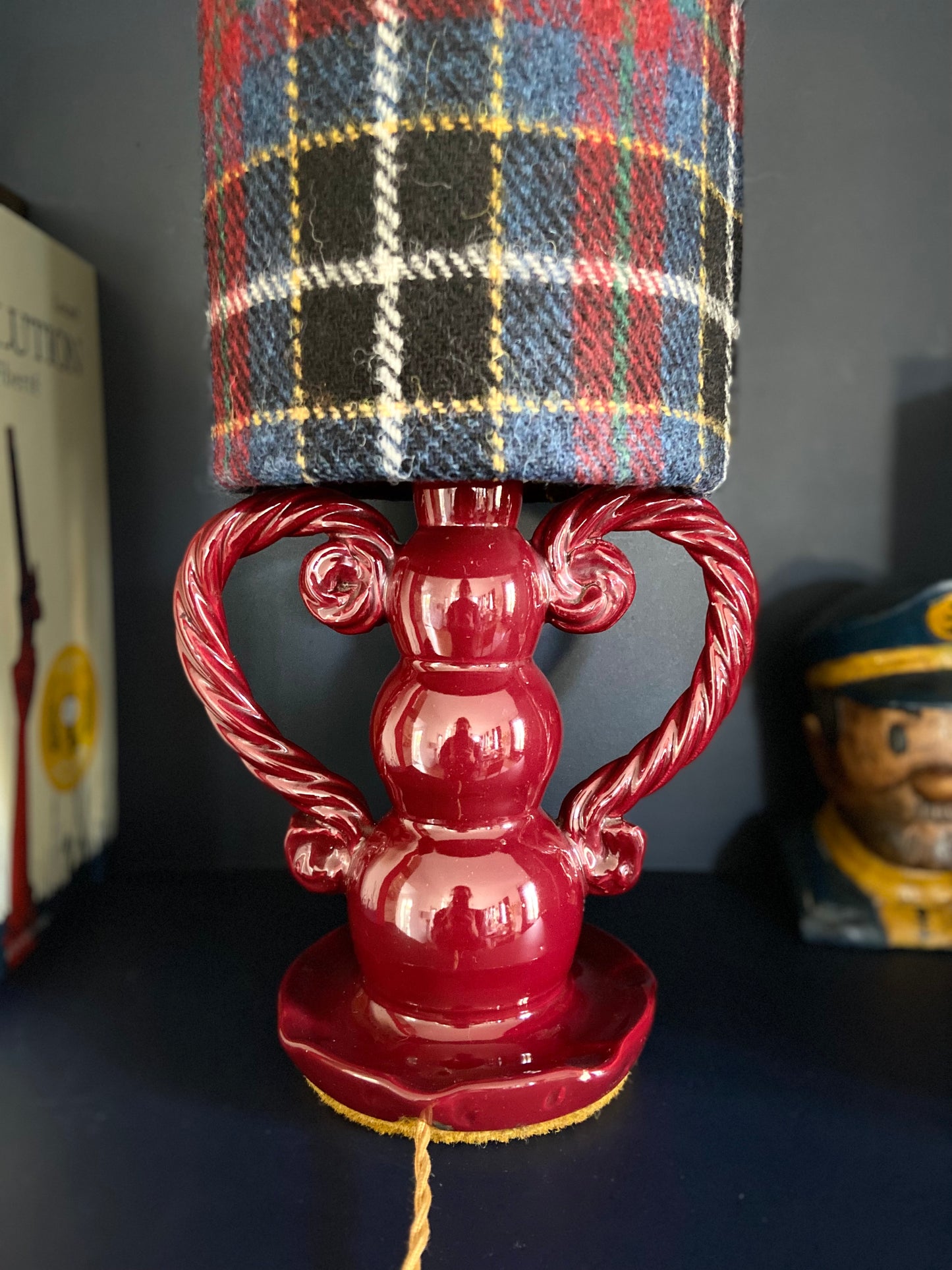 Lampe en céramique "Tartan" - 1960.