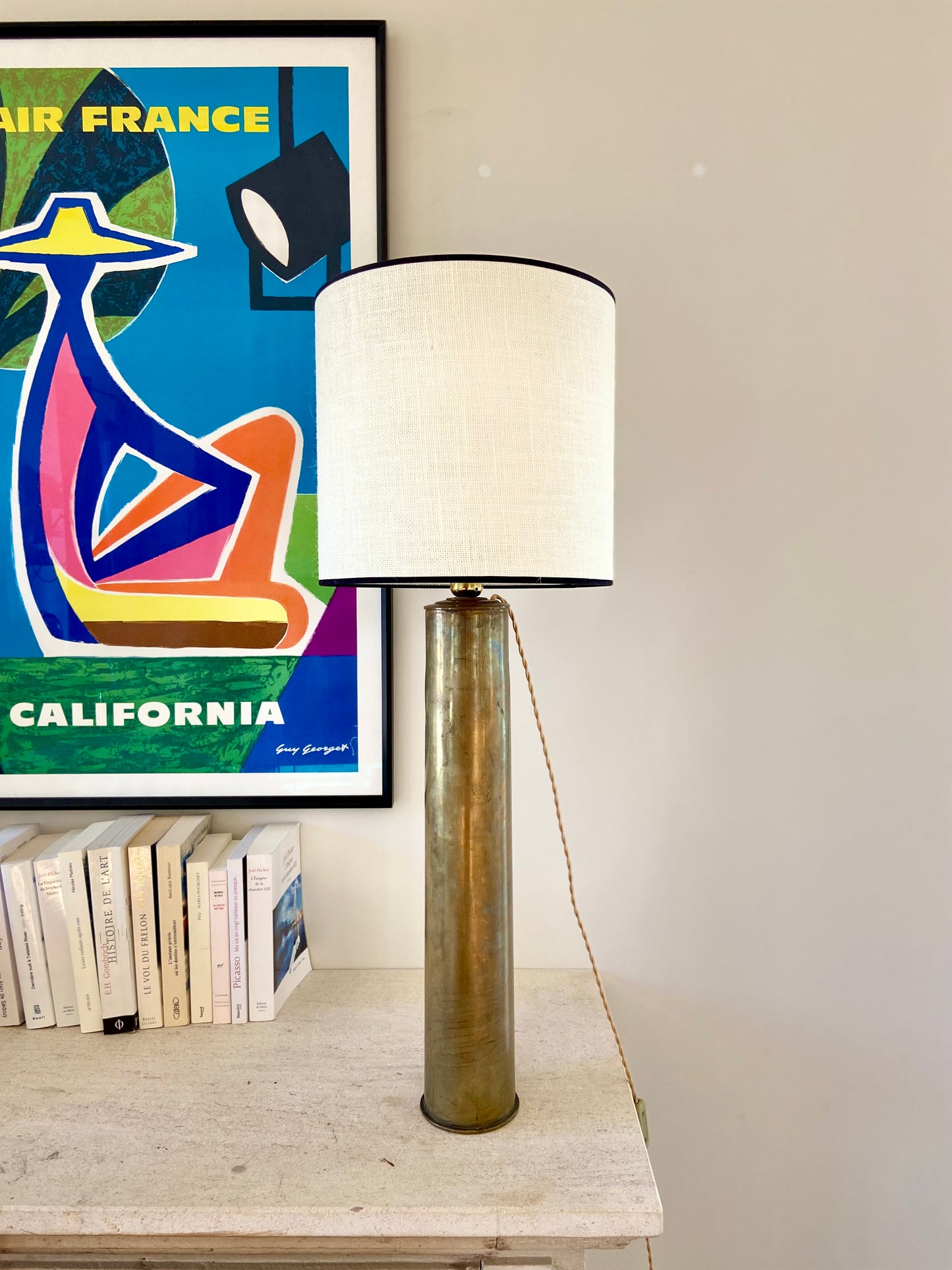 Lampe "Obus" géante - 1917.