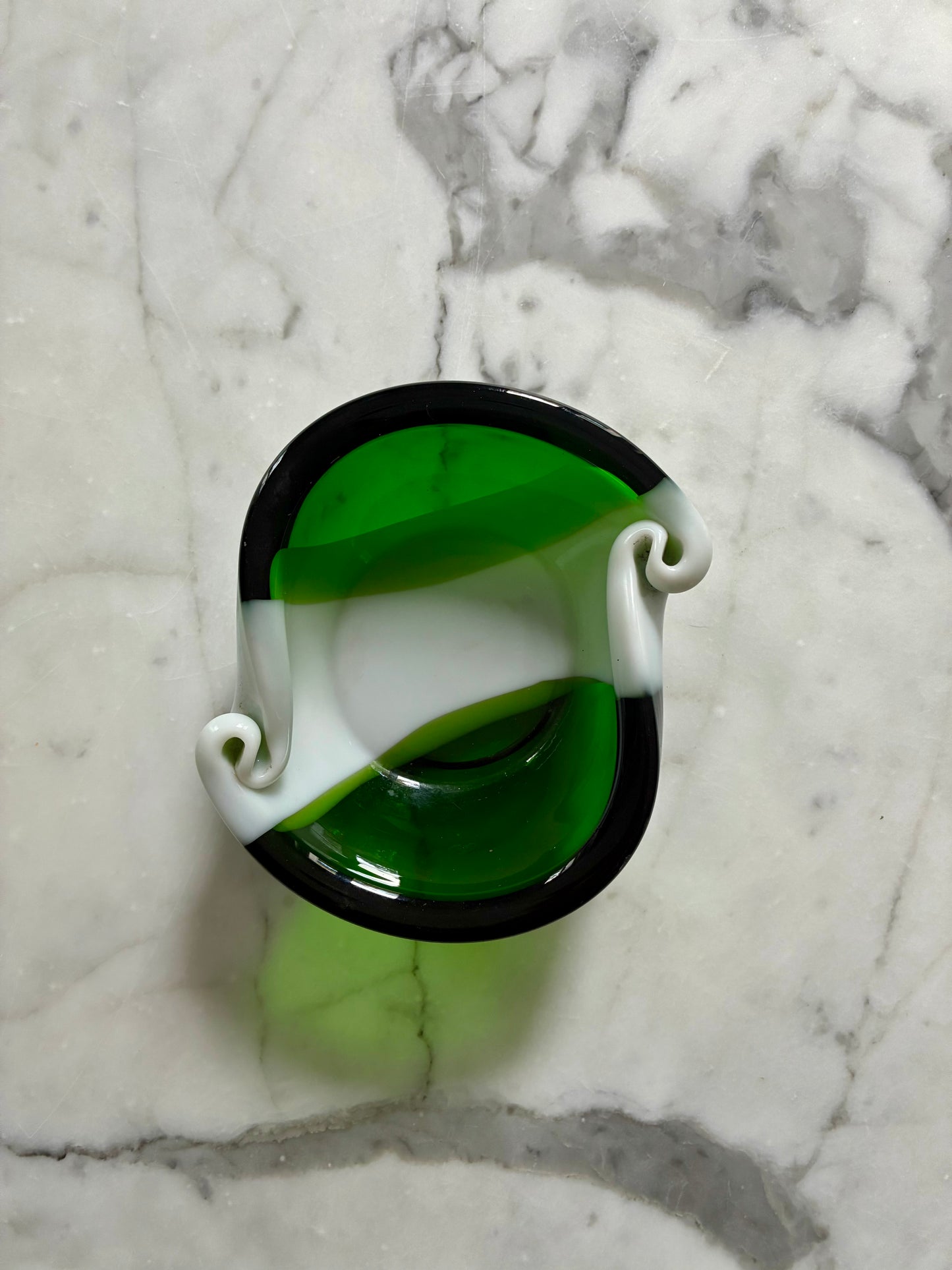 Paire de vide-poches en verre de Murano - 1970.