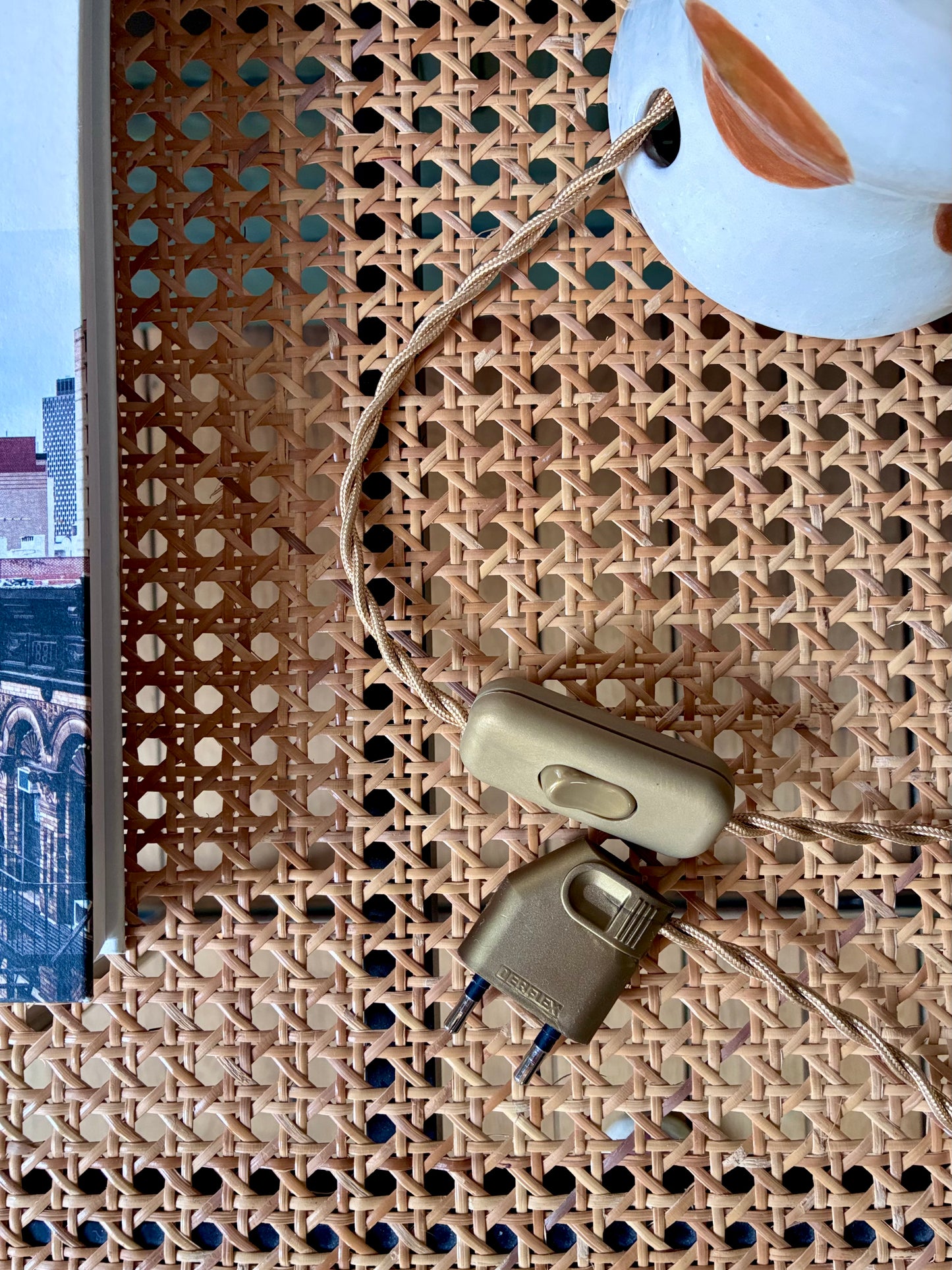 Lampe "Initiale" SPOT x ATOME en céramique - 2026 (Havane).