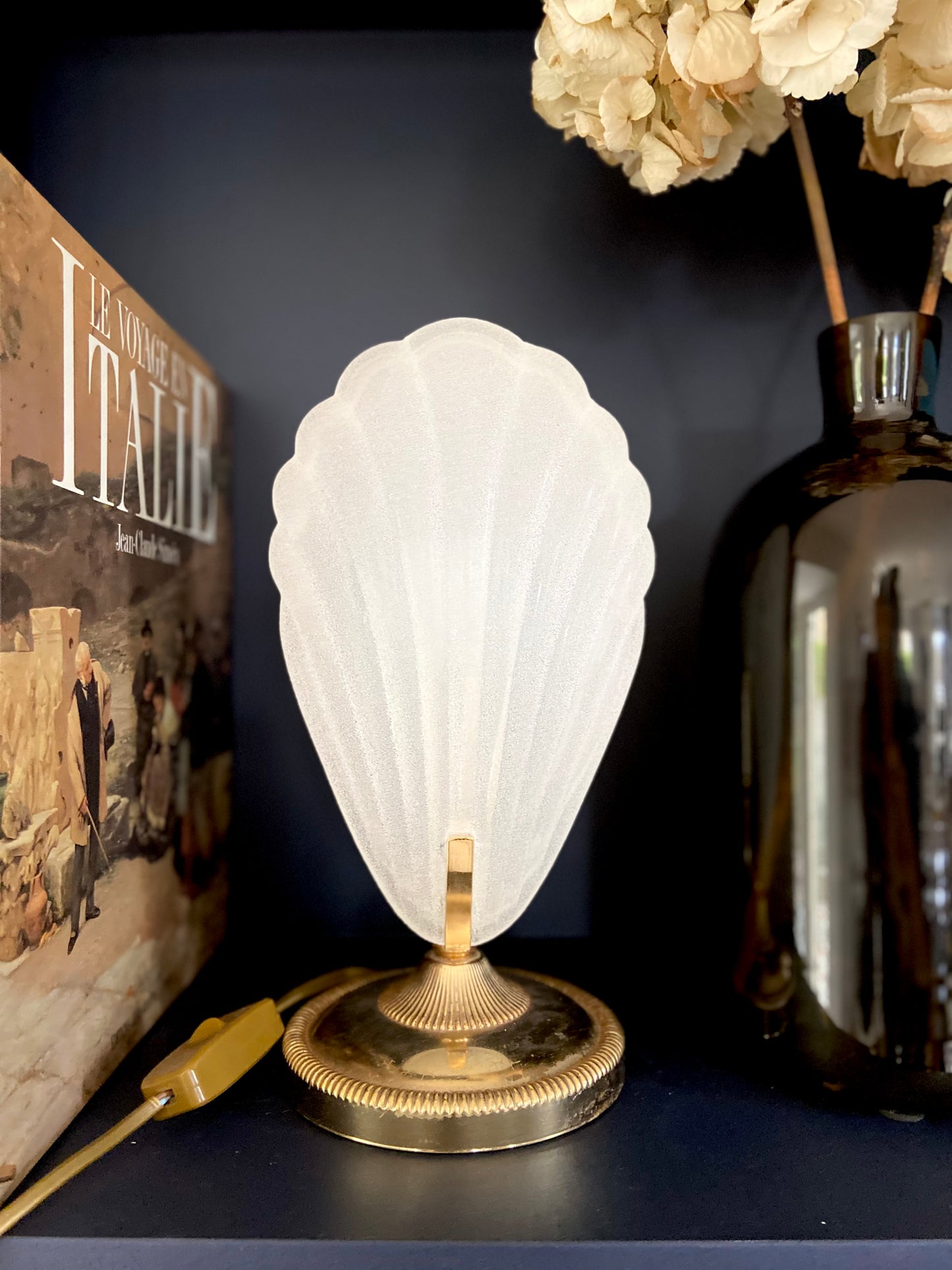 Pair of “Shells” bedside lamps