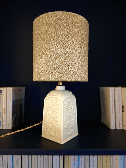 Ceramic “Floral” lamp