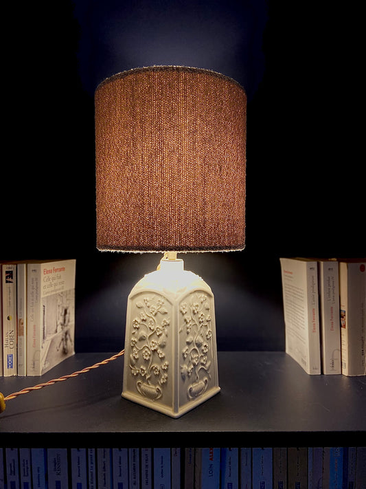 Ceramic “Floral” lamp