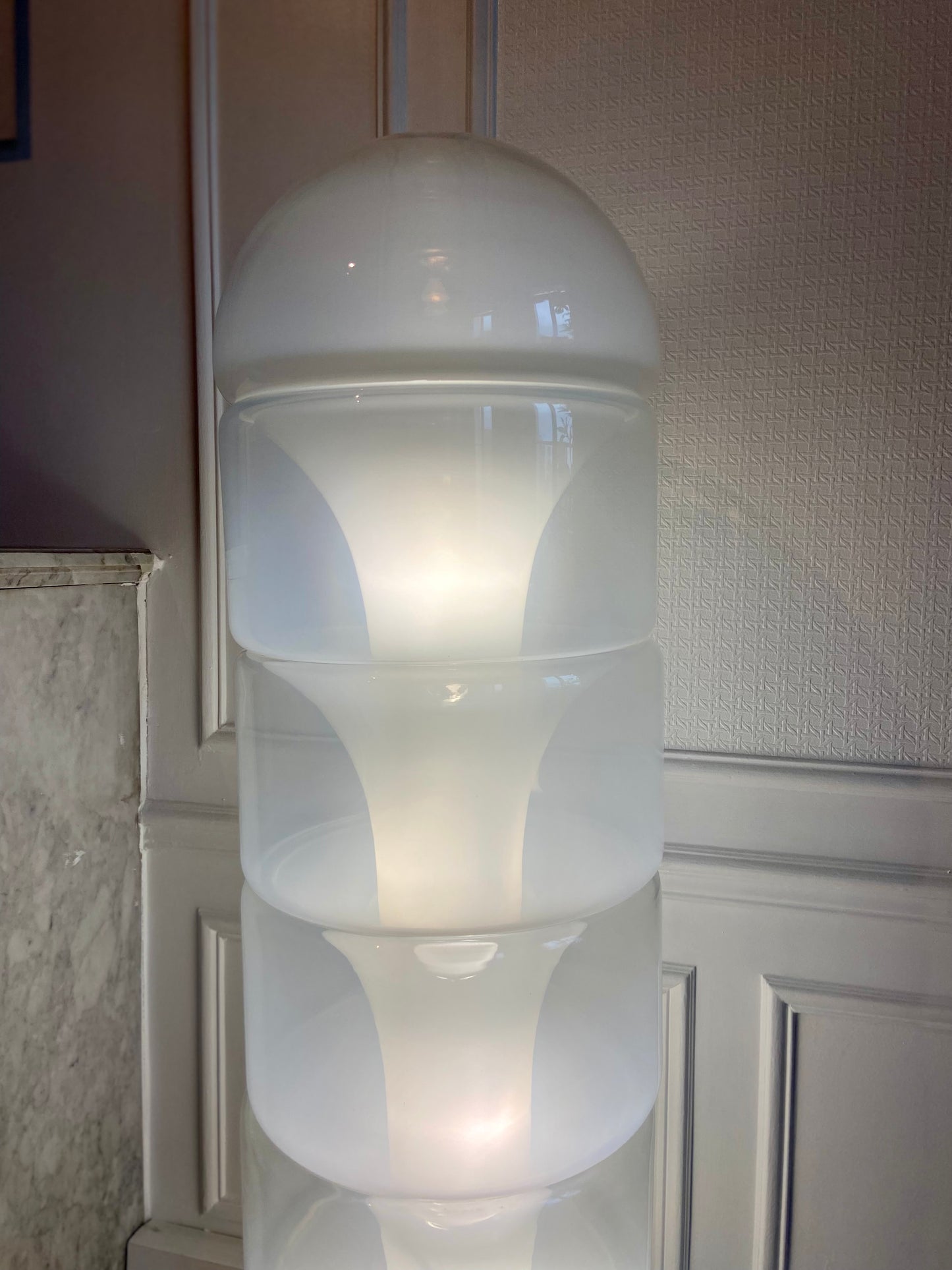 Lampadaire Carlo Nason pour Mazzega, Modèle LT316 Sfumato - 1960.