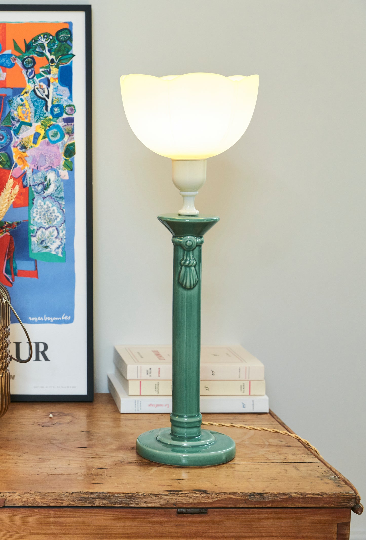 Paire de lampes "Tulipe"