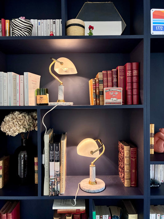 Paire de lampes de notaire - 1960.