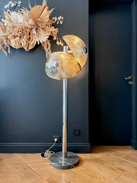 Lampadaire Toni Zuccheri pour Mazzega - 1970.