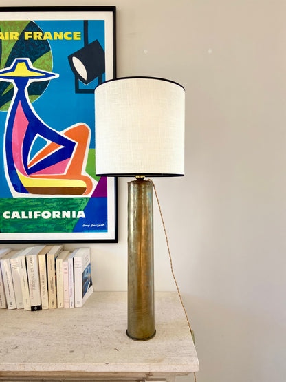 Lampe "Obus" géante - 1917.