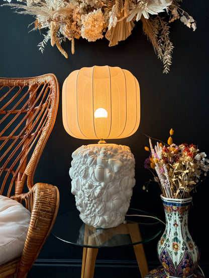 Grande lampe "Fruitée" en céramique - Italie vers 1970.