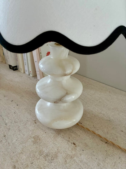 Lampe "Feston" en albâtre - 1950.